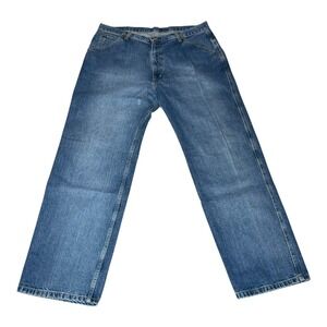 Vintage Y2K Mens Polo Jeans Company RL Carpenter Jeans 36x32 Wide Denim 5 Pocket